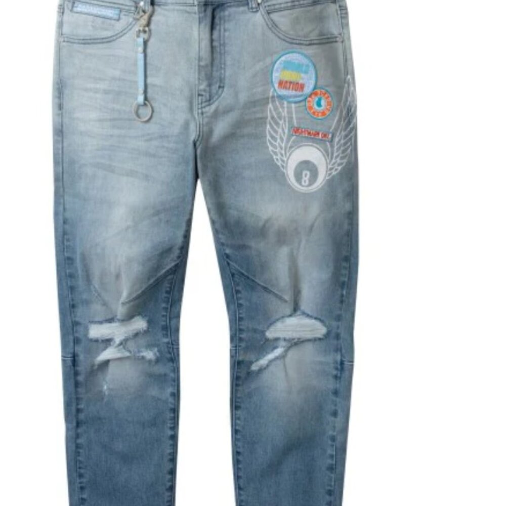 Men's Dreamland Stratus Denim Jean, Size 40, NWT